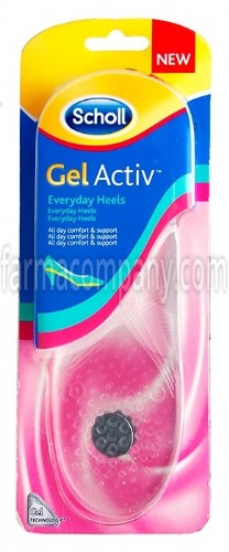 DR SCHOLL PLANTILLAS GEL ACTIV TACON DIARIO
